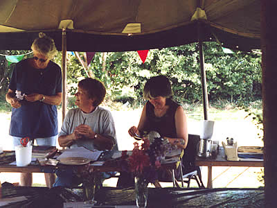 Vegetable show judges