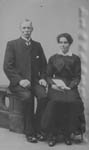Arthur "diddles" Reeve with wife Florrie in the early 1920s