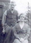 Percy Ling, with sister Selina c1950