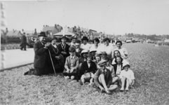Blaxhall residents visit the seaside, late 1920s.
