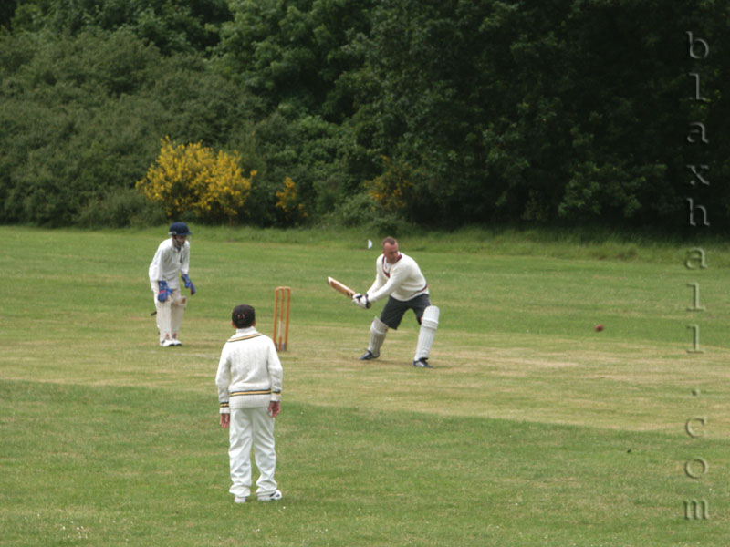 Andy prepares to hit out