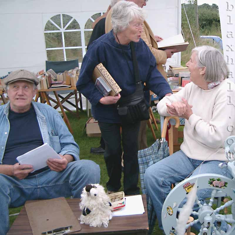 Nobby joins in with some neighbourly chat……