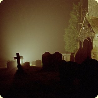 St. Peter's floodlit over Christmas