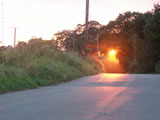 Sunset looking towards Stone Farm